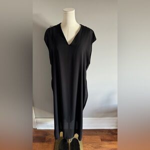 Saks 5th Ave midi black tunic